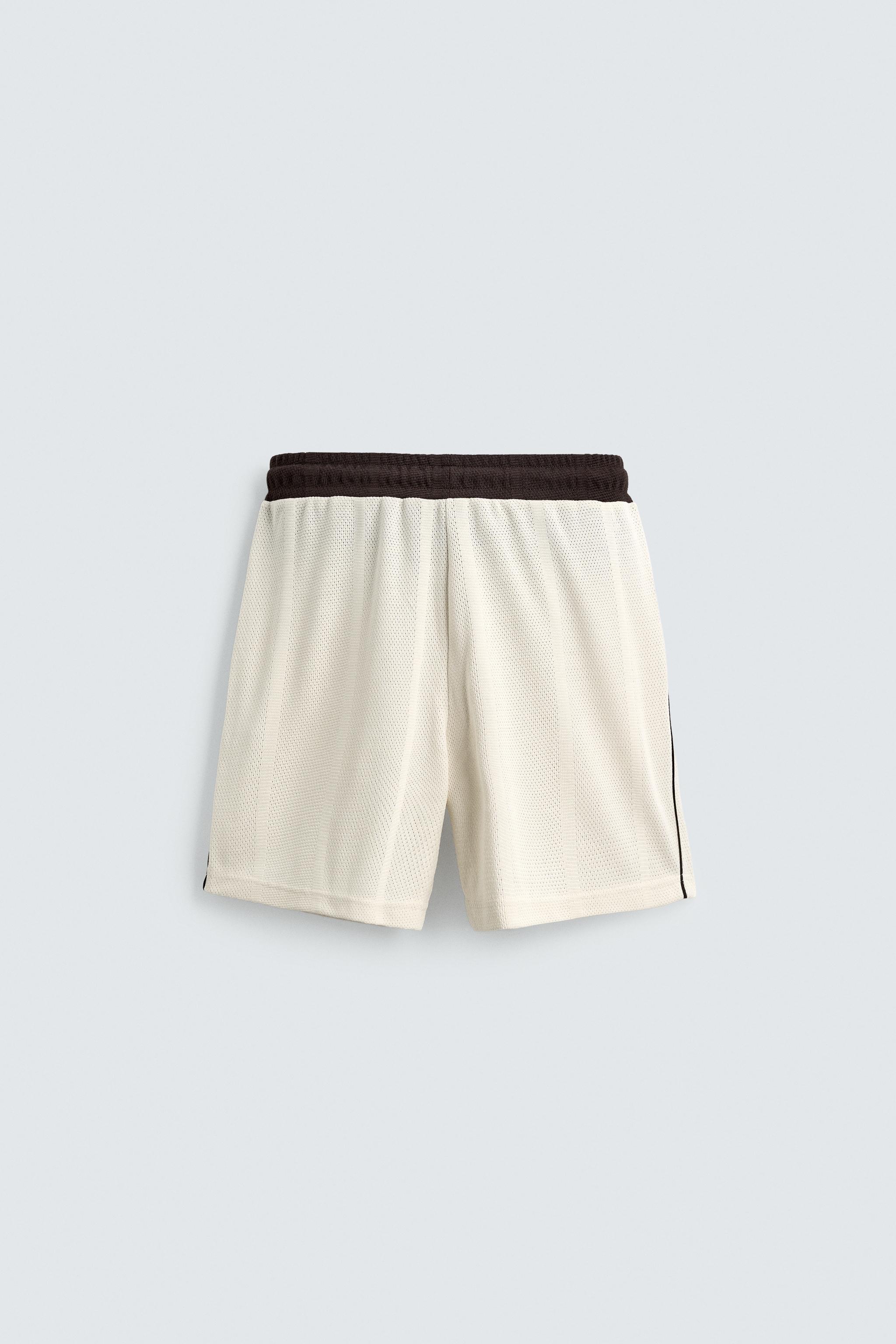 RETRO CONTRAST SOCCER SHORTS